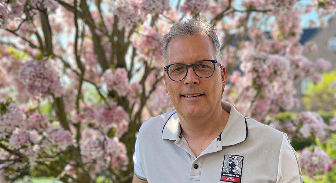 Ulf Hürten im Garten